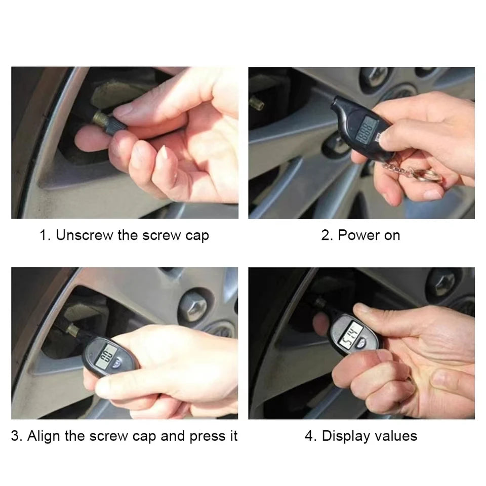 Tyre pressure gauge